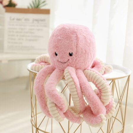 smiling octopus stuffed animal